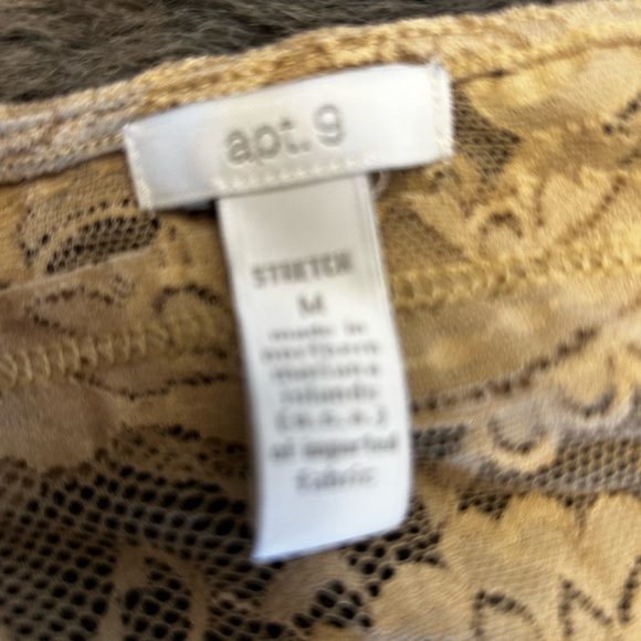 Apt. 9 Lace Tee - Picture 4 of 4